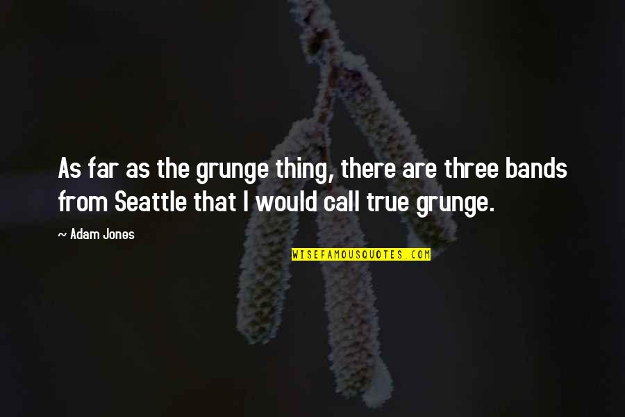 Grunge Quotes By Adam Jones: As far as the grunge thing, there are