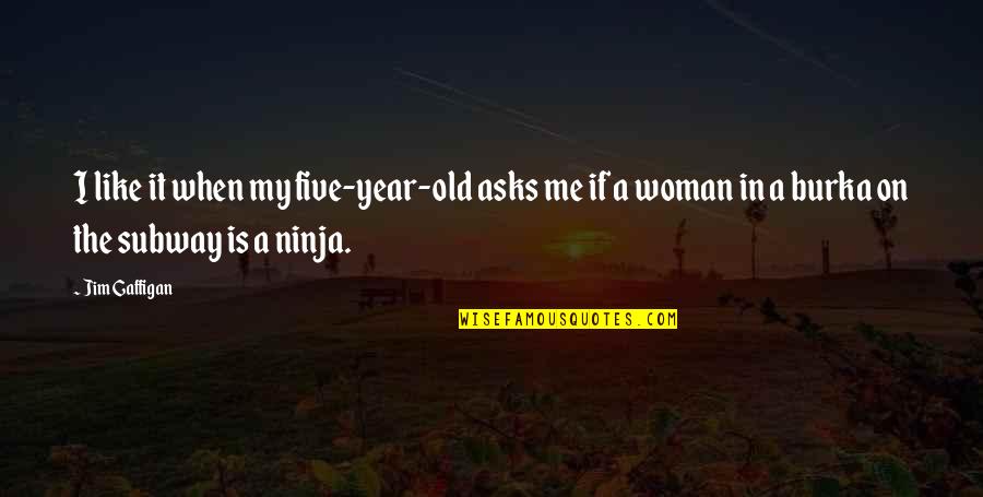 Grutering Quotes By Jim Gaffigan: I like it when my five-year-old asks me