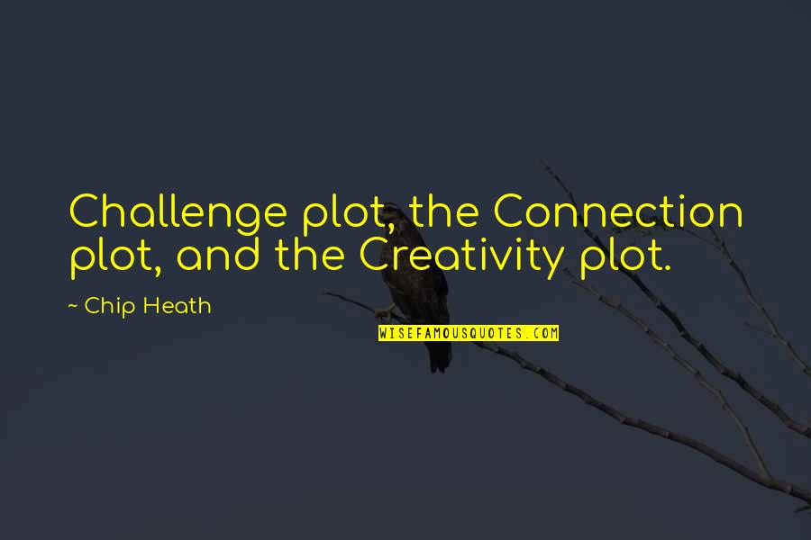 Guaranteeing Civil Liberties Quotes By Chip Heath: Challenge plot, the Connection plot, and the Creativity