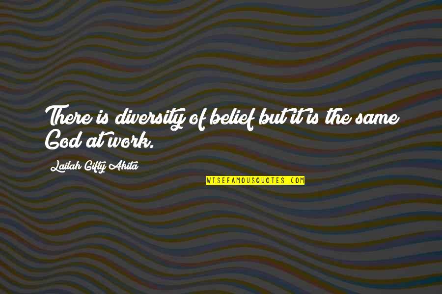 Guleria Palm Quotes By Lailah Gifty Akita: There is diversity of belief but it is