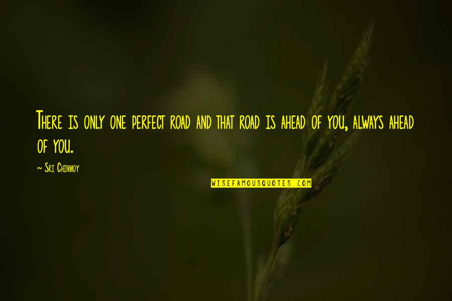 Gullane Entertainment Quotes By Sri Chinmoy: There is only one perfect road and that