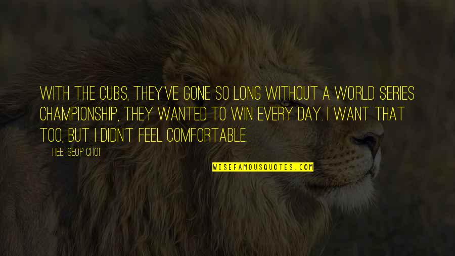 Gullord Solder Quotes By Hee-seop Choi: With the Cubs, they've gone so long without Gullord Solder Quotes By Hee-seop Choi: With the Cubs, they've gone so long without