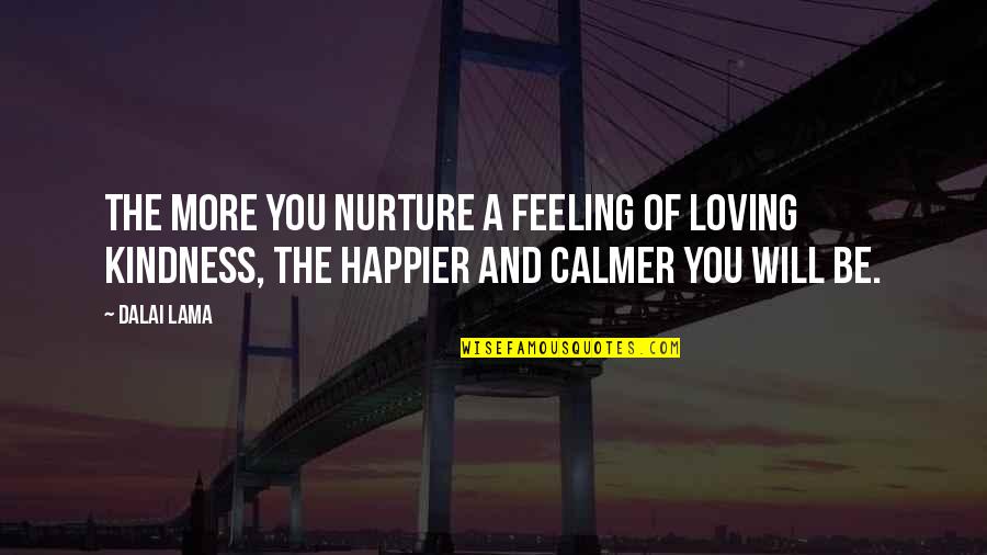 Gulum Gulum Quotes By Dalai Lama: The more you nurture a feeling of loving