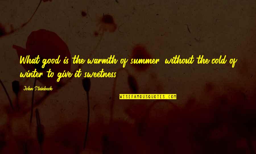 Guramishvilis Quotes By John Steinbeck: What good is the warmth of summer, without Guramishvilis Quotes By John Steinbeck: What good is the warmth of summer, without