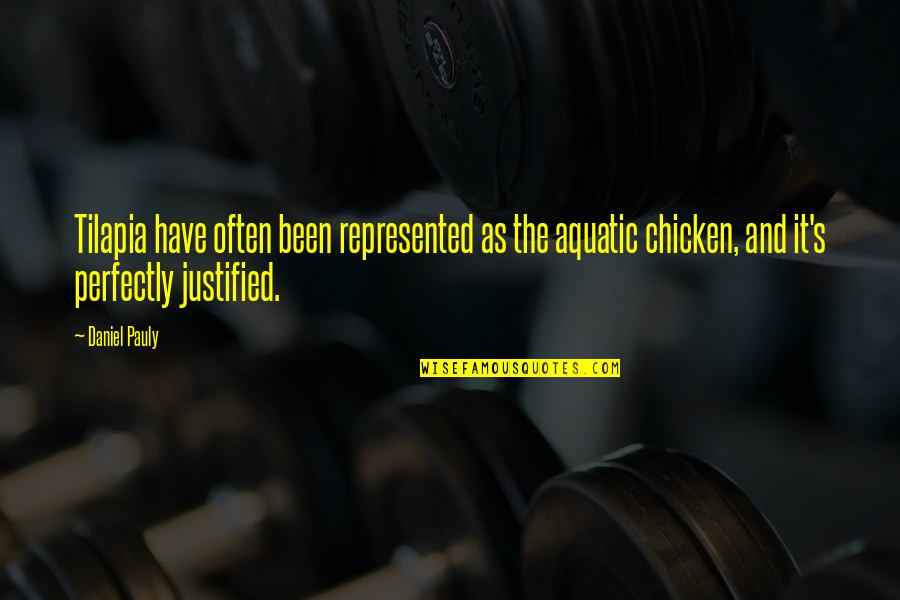 Gurjinder Thandi Quotes By Daniel Pauly: Tilapia have often been represented as the aquatic