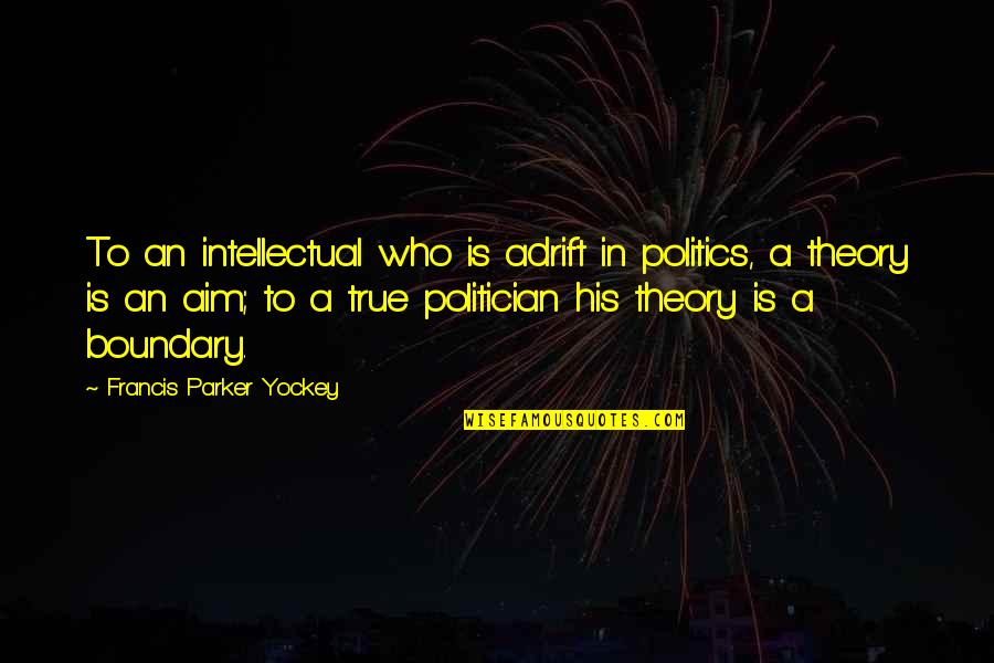 Guruji Bade Mandir Quotes By Francis Parker Yockey: To an intellectual who is adrift in politics, Guruji Bade Mandir Quotes By Francis Parker Yockey: To an intellectual who is adrift in politics,