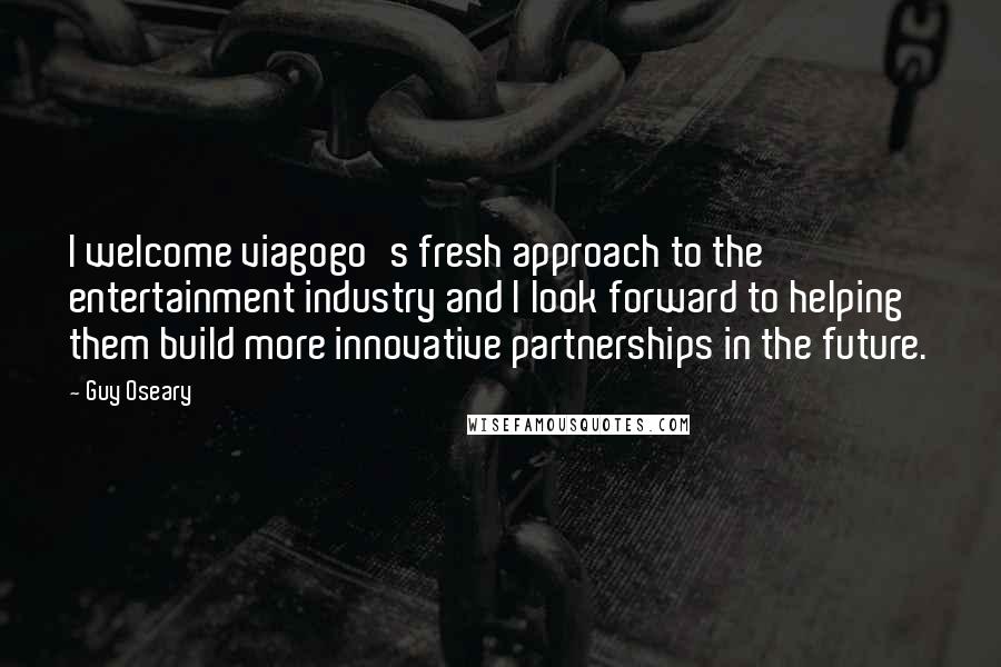Guy Oseary quotes: I welcome viagogo's fresh approach to the entertainment industry and I look forward to helping them build more innovative partnerships in the future. Guy Oseary quotes: I welcome viagogo's fresh approach to the entertainment industry and I look forward to helping them build more innovative partnerships in the future.