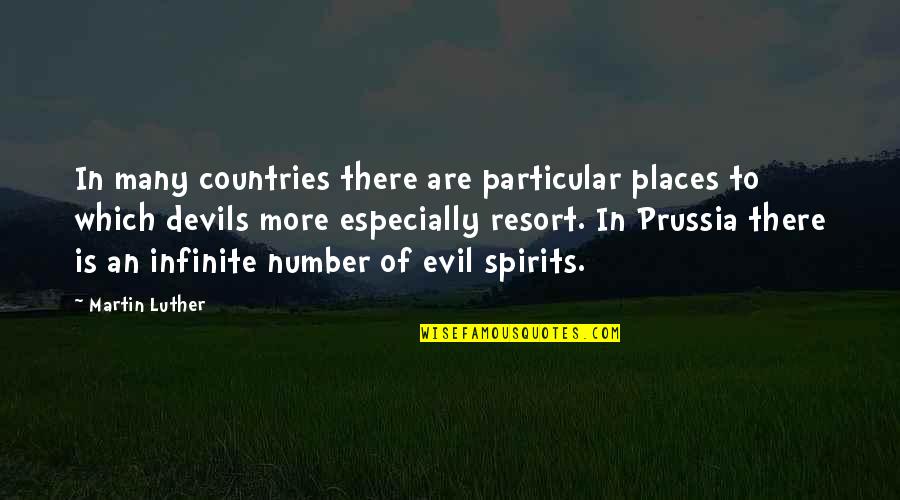 Gysin Realty Quotes By Martin Luther: In many countries there are particular places to