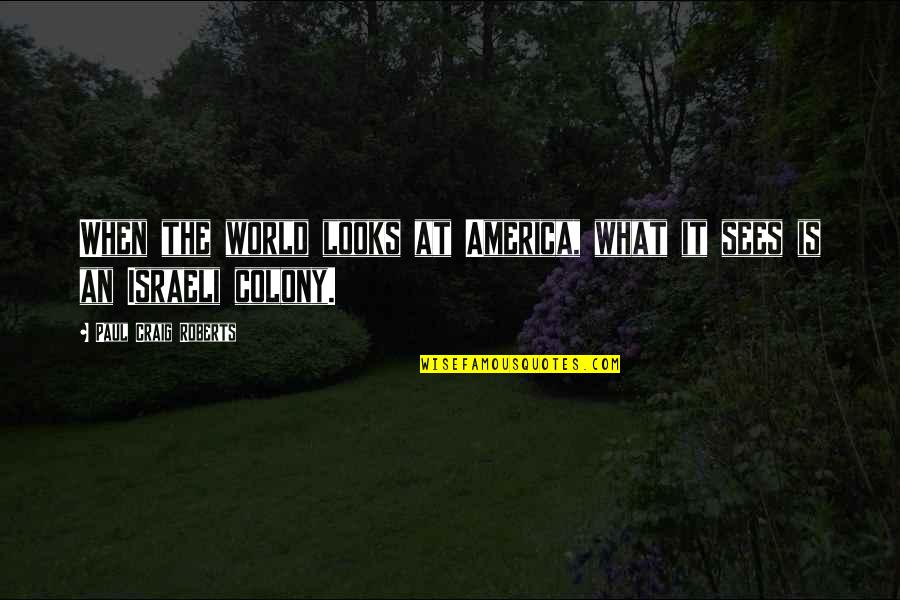 Habit 6 Synergize Quotes By Paul Craig Roberts: When the world looks at America, what it