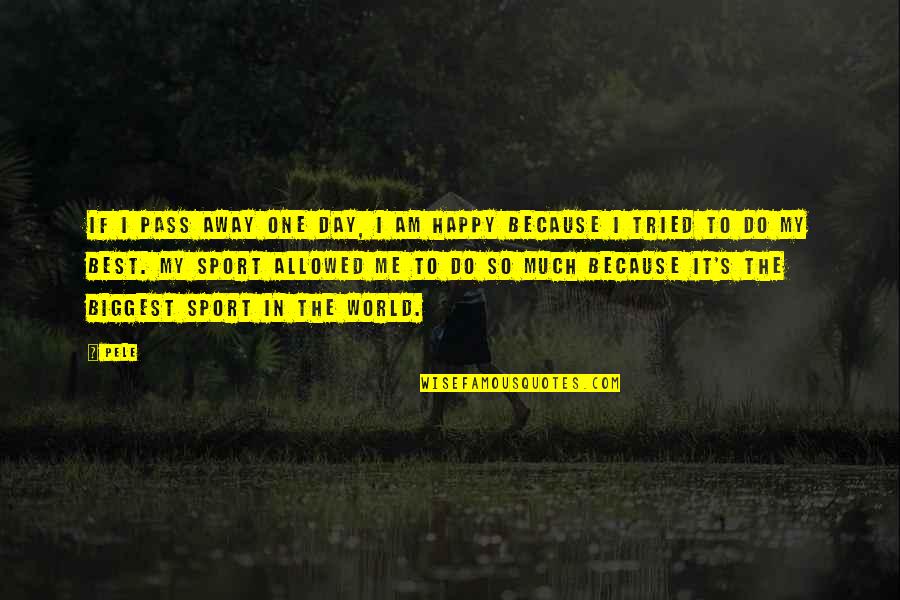 Hafez El Assad Quotes By Pele: If I pass away one day, I am Hafez El Assad Quotes By Pele: If I pass away one day, I am