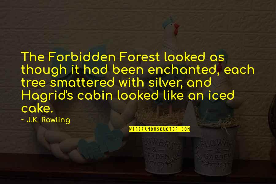 Hagrid's Quotes By J.K. Rowling: The Forbidden Forest looked as though it had