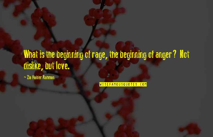 Haider Quotes By Zia Haider Rahman: What is the beginning of rage, the beginning
