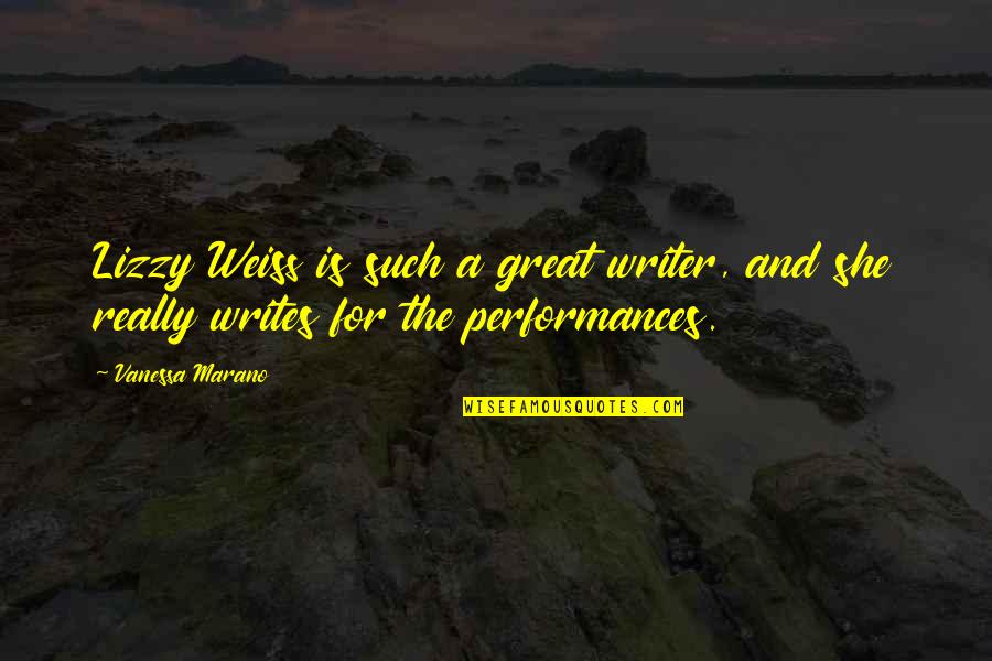 Haims Auto Quotes By Vanessa Marano: Lizzy Weiss is such a great writer, and