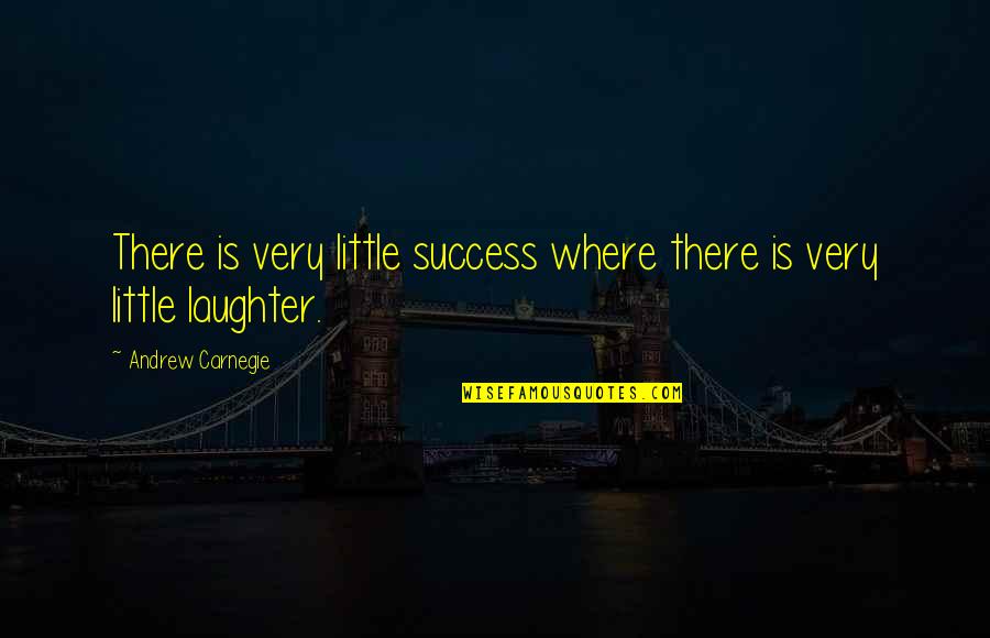 Hajos J T Kok Quotes By Andrew Carnegie: There is very little success where there is
