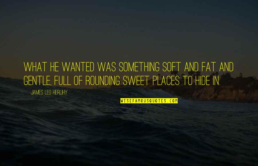 Hallit Layali Quotes By James Leo Herlihy: What he wanted was something soft and fat Hallit Layali Quotes By James Leo Herlihy: What he wanted was something soft and fat
