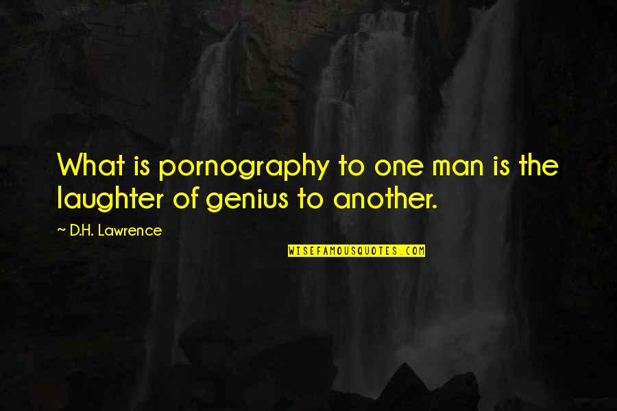 Hallmark Birthday Wishes Quotes By D.H. Lawrence: What is pornography to one man is the