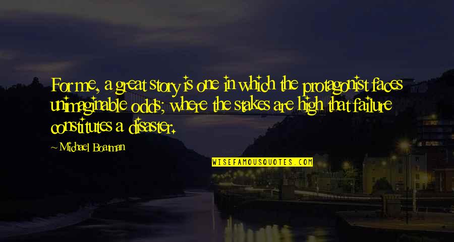 Hallmark Get Well Soon Quotes By Michael Boatman: For me, a great story is one in