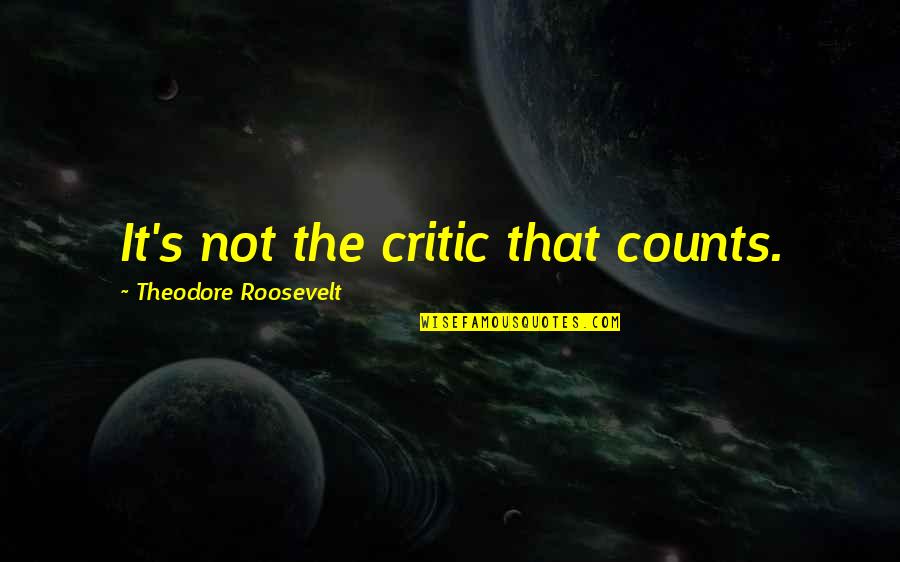 Halong Quotes By Theodore Roosevelt: It's not the critic that counts. Halong Quotes By Theodore Roosevelt: It's not the critic that counts.