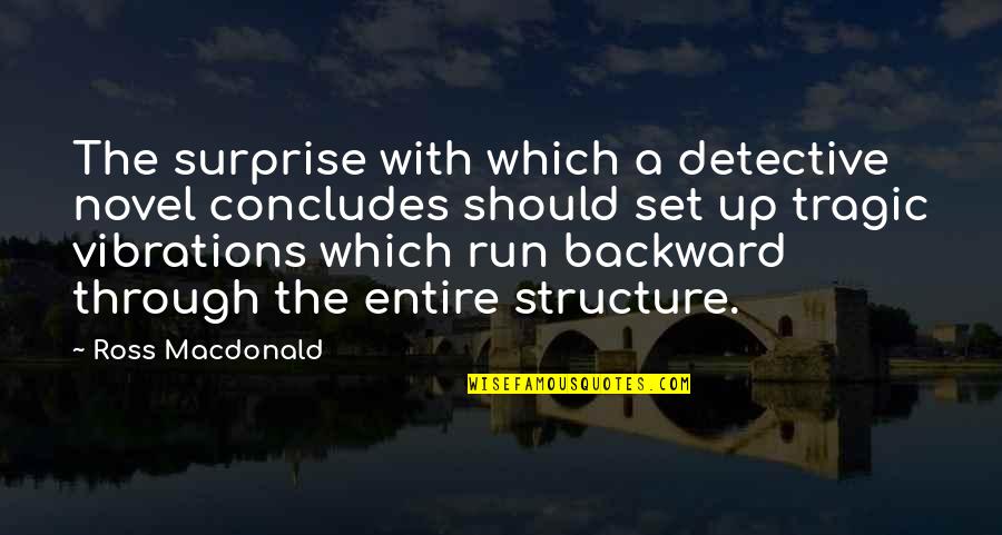 Halwards Silver Quotes By Ross Macdonald: The surprise with which a detective novel concludes