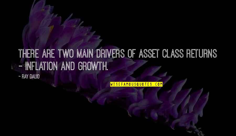Hamadryas Amphinome Quotes By Ray Dalio: There are two main drivers of asset class