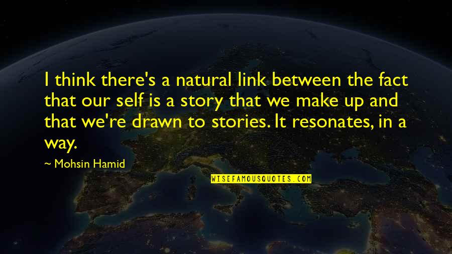 Hamid Quotes By Mohsin Hamid: I think there's a natural link between the