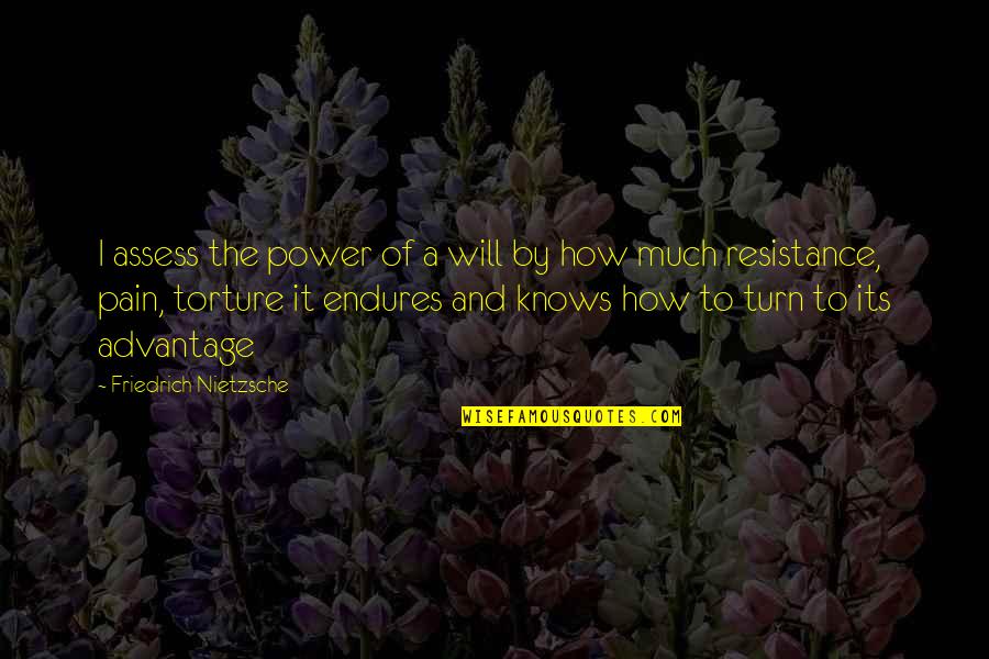 Hamideh Bayrampour Quotes By Friedrich Nietzsche: I assess the power of a will by