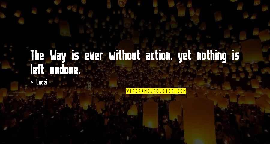 Hamka Best Quotes By Laozi: The Way is ever without action, yet nothing