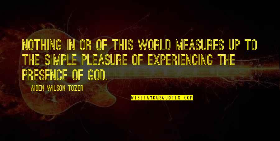 Handbag Picture Quotes By Aiden Wilson Tozer: Nothing in or of this world measures up Handbag Picture Quotes By Aiden Wilson Tozer: Nothing in or of this world measures up