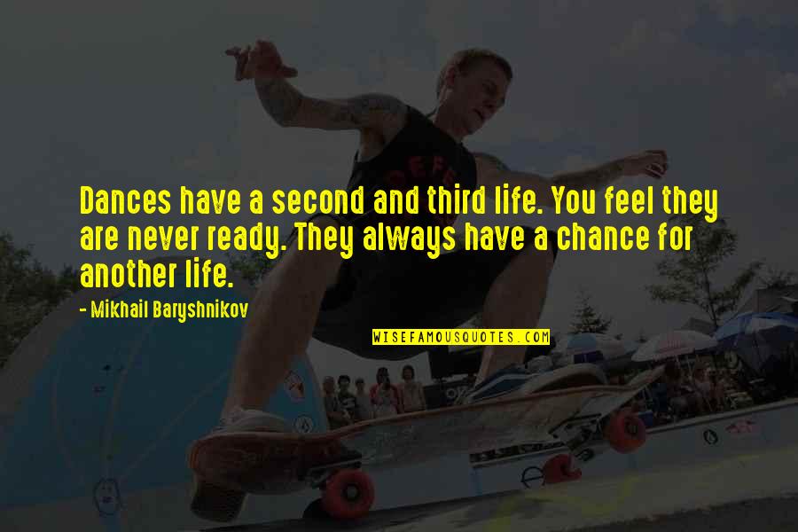 Handige Portefeuilles Quotes By Mikhail Baryshnikov: Dances have a second and third life. You Handige Portefeuilles Quotes By Mikhail Baryshnikov: Dances have a second and third life. You