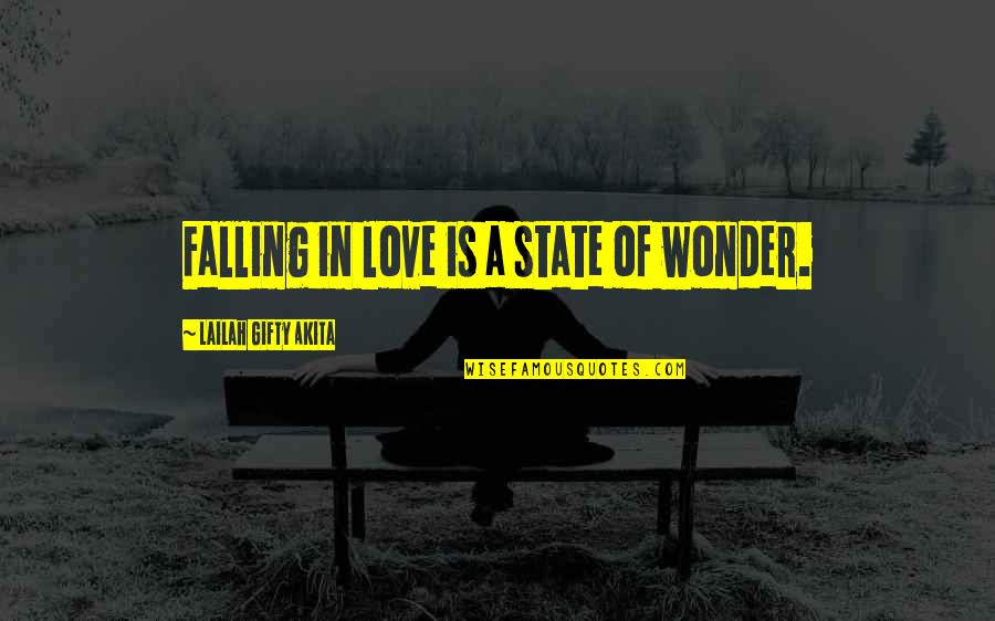 Handren Seavey Quotes By Lailah Gifty Akita: Falling in love is a state of wonder. Handren Seavey Quotes By Lailah Gifty Akita: Falling in love is a state of wonder.