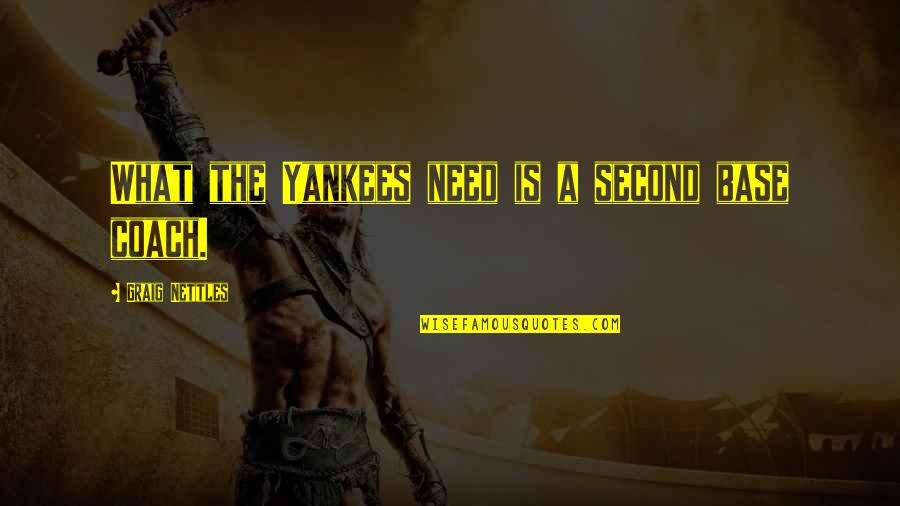 Hands Handshake Quotes By Graig Nettles: What the Yankees need is a second base