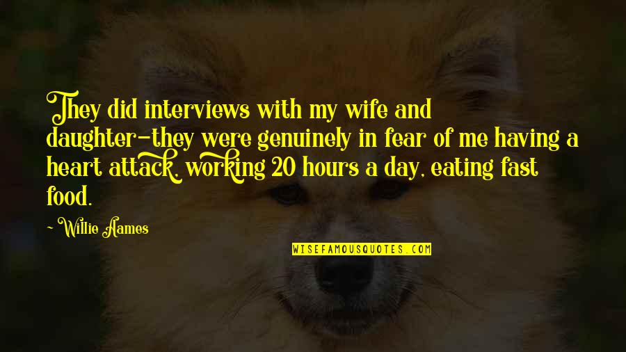 Hanging Diffuser Quotes By Willie Aames: They did interviews with my wife and daughter-they Hanging Diffuser Quotes By Willie Aames: They did interviews with my wife and daughter-they