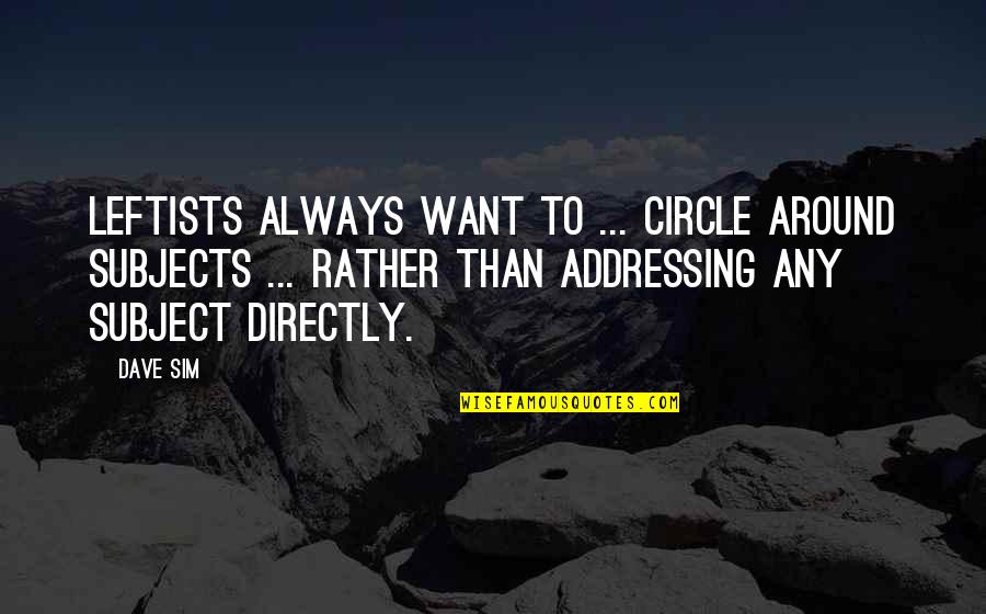 Hannibal Tv Series Quotes By Dave Sim: Leftists always want to ... circle around subjects Hannibal Tv Series Quotes By Dave Sim: Leftists always want to ... circle around subjects