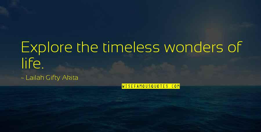 Happiness And Adventure Quotes By Lailah Gifty Akita: Explore the timeless wonders of life.