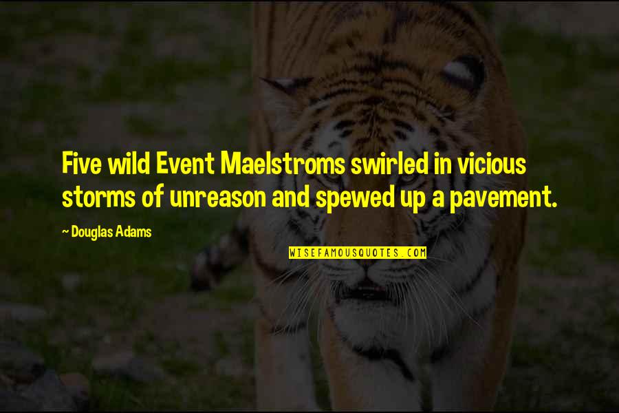 Happy 1 Year Anniversary Short Quotes By Douglas Adams: Five wild Event Maelstroms swirled in vicious storms Happy 1 Year Anniversary Short Quotes By Douglas Adams: Five wild Event Maelstroms swirled in vicious storms