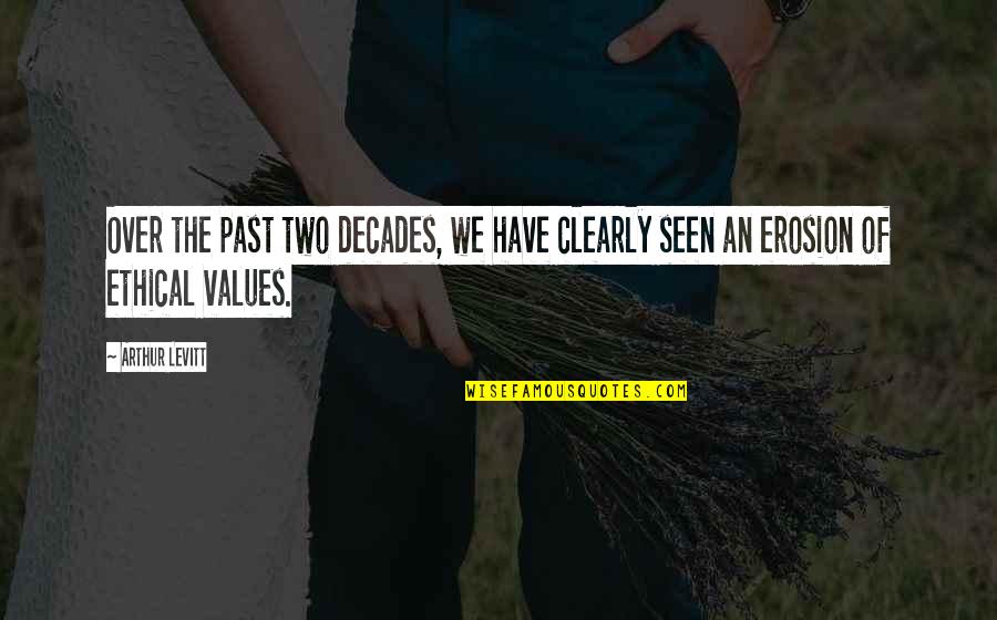 Happy 3rd Year Wedding Anniversary Quotes By Arthur Levitt: Over the past two decades, we have clearly