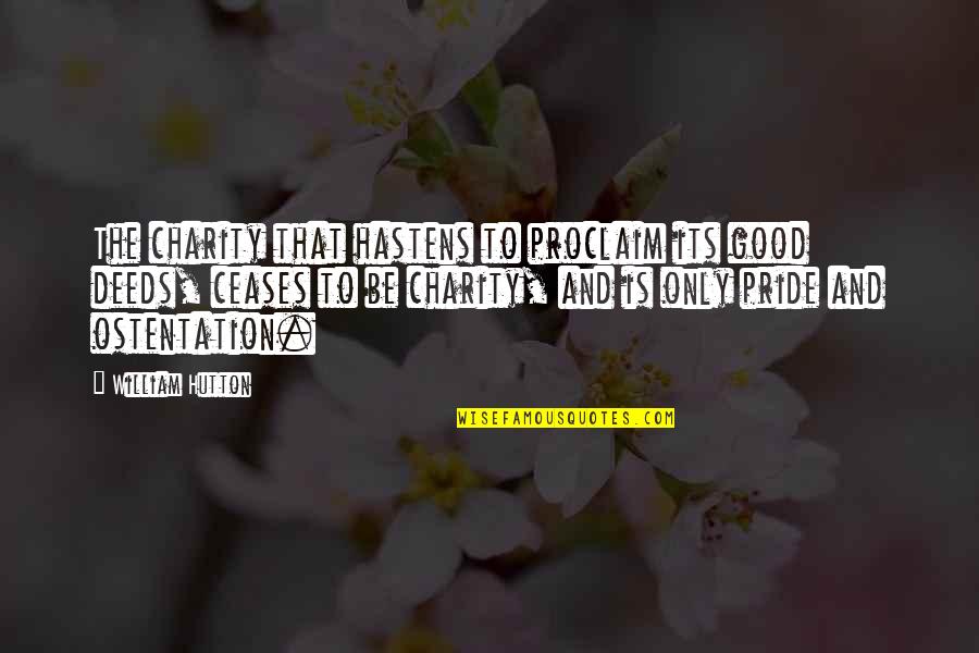 Happy 7th Birthday Boy Quotes By William Hutton: The charity that hastens to proclaim its good Happy 7th Birthday Boy Quotes By William Hutton: The charity that hastens to proclaim its good