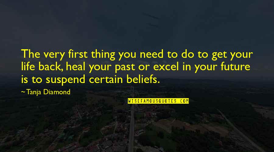 Happy Anniversary Nice Quotes By Tanja Diamond: The very first thing you need to do Happy Anniversary Nice Quotes By Tanja Diamond: The very first thing you need to do