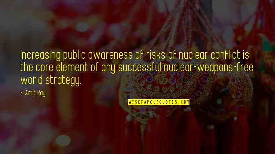 Happy Anniversary To My Sister And Her Husband Quotes By Amit Ray: Increasing public awareness of risks of nuclear conflict