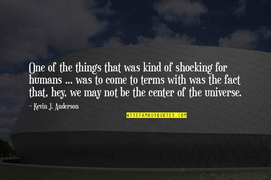 Happy Jummah Mubarak Quotes By Kevin J. Anderson: One of the things that was kind of Happy Jummah Mubarak Quotes By Kevin J. Anderson: One of the things that was kind of