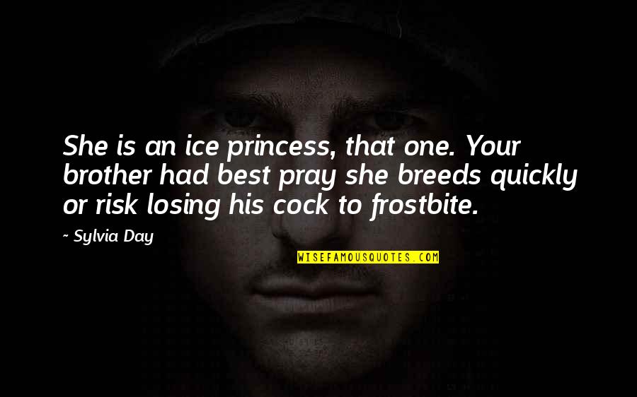 Happy Maulidur Rasul Quotes By Sylvia Day: She is an ice princess, that one. Your