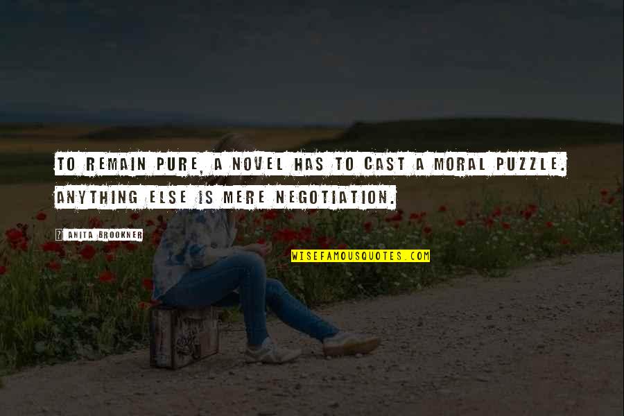 Happy Ramadan Quotes By Anita Brookner: To remain pure, a novel has to cast Happy Ramadan Quotes By Anita Brookner: To remain pure, a novel has to cast