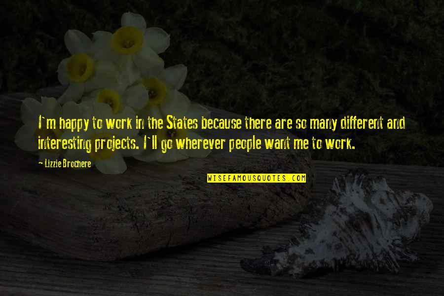 Happy Teachers Day Greeting Card Quotes By Lizzie Brochere: I'm happy to work in the States because Happy Teachers Day Greeting Card Quotes By Lizzie Brochere: I'm happy to work in the States because