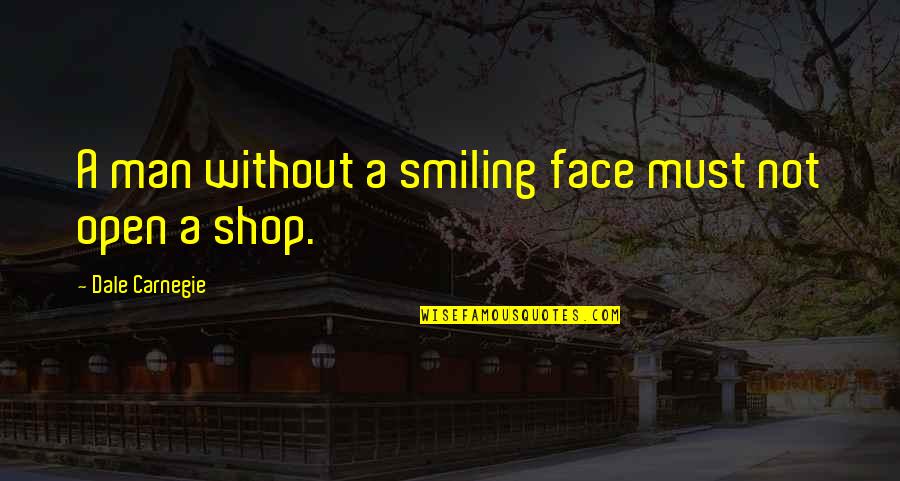 Hardener Spray Quotes By Dale Carnegie: A man without a smiling face must not Hardener Spray Quotes By Dale Carnegie: A man without a smiling face must not