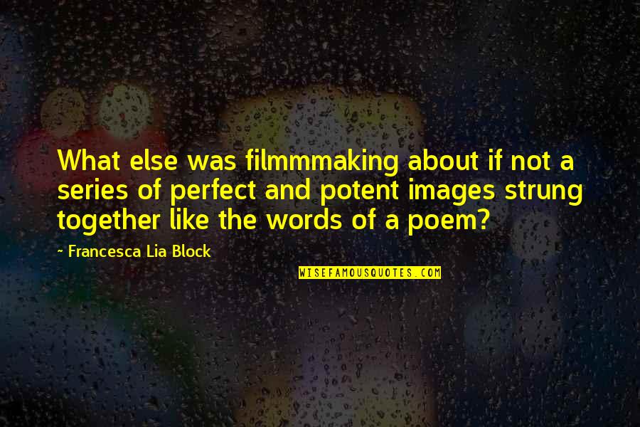 Harenberg Weebly Quotes By Francesca Lia Block: What else was filmmmaking about if not a Harenberg Weebly Quotes By Francesca Lia Block: What else was filmmmaking about if not a
