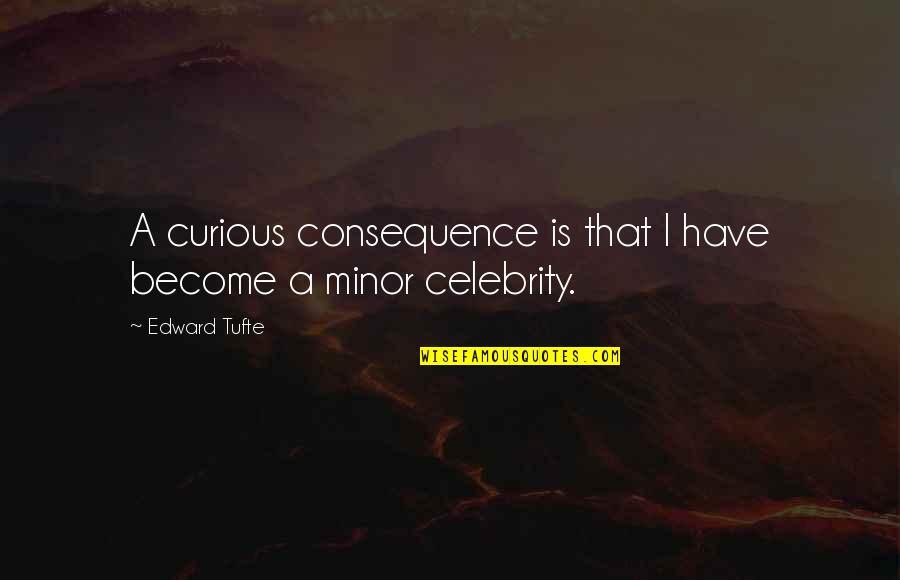 Harinarayan R Quotes By Edward Tufte: A curious consequence is that I have become