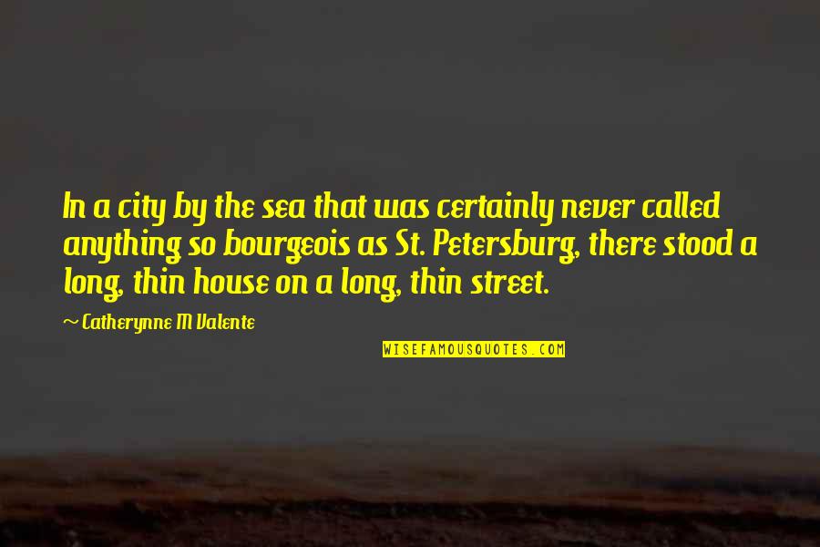 Haruto Age Quotes By Catherynne M Valente: In a city by the sea that was