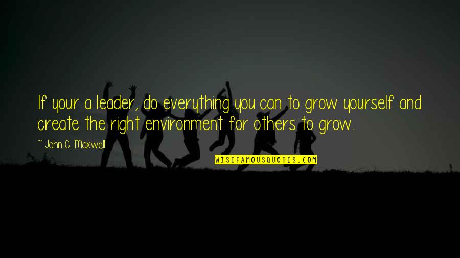 Haryse Quotes By John C. Maxwell: If your a leader, do everything you can Haryse Quotes By John C. Maxwell: If your a leader, do everything you can