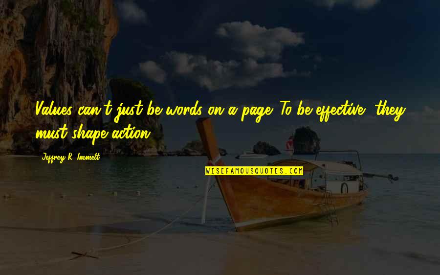 Hate Valentines Day Quotes By Jeffrey R. Immelt: Values can't just be words on a page. Hate Valentines Day Quotes By Jeffrey R. Immelt: Values can't just be words on a page.