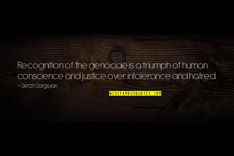 Hauensteins Tell Quotes By Serzh Sargsyan: Recognition of the genocide is a triumph of